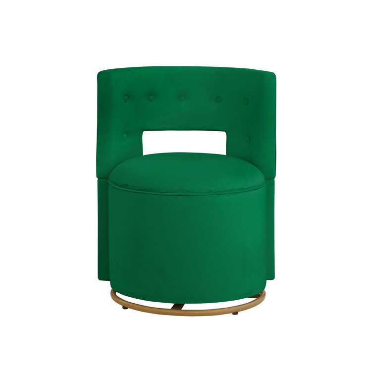 Mercer41 Jamori Upholstered Swivel Barrel Chair Wayfair